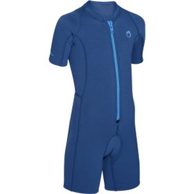 Decathlon 2 mm Lacivert Shorty Subea Çocuk Wetsuit