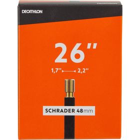 Decathlon 26x1,7/2,2 48 mm Schrader Valf Uyumlu İç Lastik