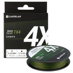 Decathlon 300 M Tx4 Caperlan Haki Balıkçılık Örgü Misina