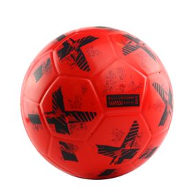Decathlon 4 Numara Kırmızı Siyah Ballground 500 Kipsta Sünger Futbol Topu