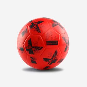 Decathlon 4 Numara Kırmızı Siyah Ballground 500 Kipsta Sünger Futbol Topu