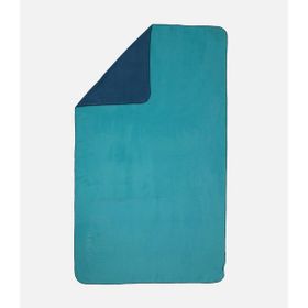 Decathlon 60x80 cm Mavi Yeşil M Çift Taraflı Mikrofiber Havlu