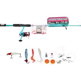 Decathlon Albastar 2000 Balıkçılık Çocuklar için 167 cm Olta Takımı Malzeme Seti