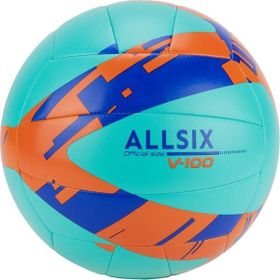 Decathlon Allsix Turkuaz V100 Öğretici Voleybol Topu