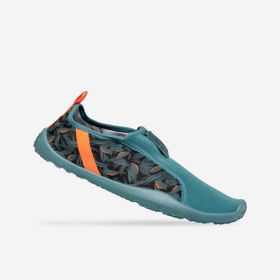 Decathlon Aquashoes 120 Mavi Turuncu Yetişkin Deniz Ayakkabısı