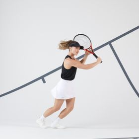 Decathlon Artengo Beyaz Essentiel Kadın Tenis Eteği