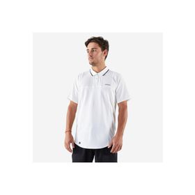 Decathlon Artengo Erkek Kısa Kollu Polo Tenis Beyaz T-shirt