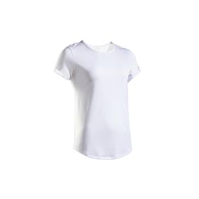 Decathlon Artengo Essentiel 100 Beyaz Kadın Tenis T-Shirt