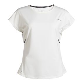 Decathlon Artengo Kırık Beyaz Dry 500 Kadın Tenis Tişörtü