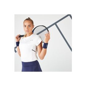 Decathlon Artengo Kırık Beyaz Dry 500 Kadın Tenis Tişörtü