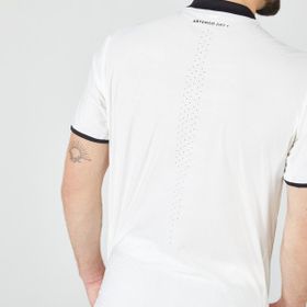 Decathlon Artengo Kırık Beyaz Dry+ Kısa Kollu Erkek Tenis T-Shirt