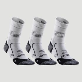 Decathlon Artengo RS 900 Uzun Konçlu 3 Çift Beyaz Tenis Çorabı