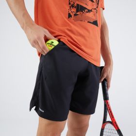 Decathlon Artengo Siyah Essential+ Erkek Tenis Şortu