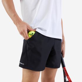 Decathlon Artengo Siyah Essential+ Erkek Tenis Şortu