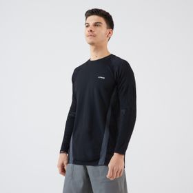 Decathlon Artengo Siyah Thermic Erkek Uzun Kollu Tenis T-Shirt