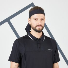 Decathlon Artengo Siyah Tpo Dry Polo Tenis Erkek T-shirt