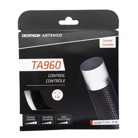 Decathlon Artengo TA960 Control Siyah 1.25 mm Tenis Kordajı