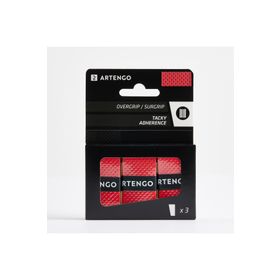 Decathlon Artengo Tacky Kırmızı 3 Adet Tenis Overgrip