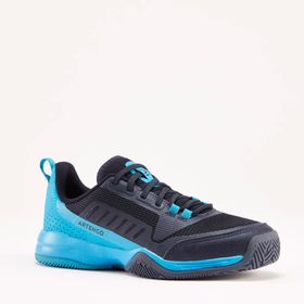 Decathlon Artengo TS500 Fast Mavi Siyah Çocuk Bağcıklı Tenis Ayakkabısı