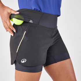 Decathlon Artengo TSH Light Hip Ball Siyah Kadın Tenis Şortu