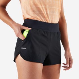 Decathlon Artengo TSH Light Siyah Kadın Tenis Şortu