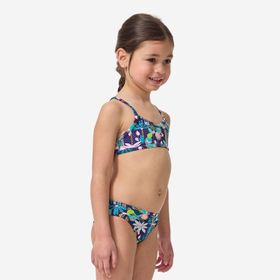 Decathlon Boni Çok Renkli Çocuk Yuvarlak Yaka Bikini Takımı