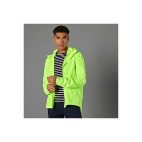 Decathlon Btwin 120 Kke Sertifikalı Neon Sarı Erkek Bisiklet Ceketi