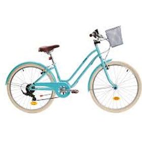 Decathlon Btwin 500 24 inç Sepetli 9-12 Yaş Çocuk Şehir Bisikleti