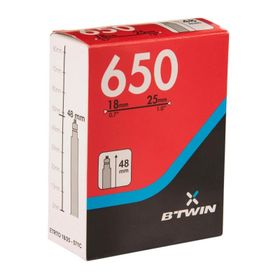Decathlon Btwin 650 x18x 25 48 mm Presta Valf Uyumlu İç Lastik