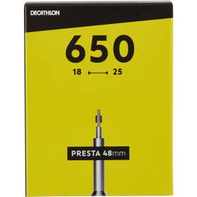 Decathlon Btwin 650 x18x 25 48 mm Presta Valf Uyumlu İç Lastik