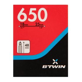Decathlon Btwin 650 x18x 25 48 mm Presta Valf Uyumlu İç Lastik