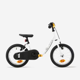 Decathlon Btwin Discover 100 14 inç Jant 3-5 Yaş Beyaz Çocuk Bisikleti