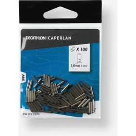 Decathlon Caperlan 100 Adet 1.5 mm SW SEE Deniz Balıkçılığı Boru Stoper Klipsleri