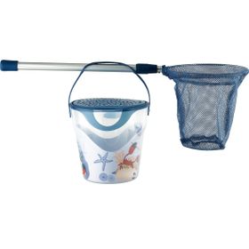 Decathlon Caperlan 18 cm / 39 cm Mavi Balık Kovası ve Kepçesi Keşif Seti
