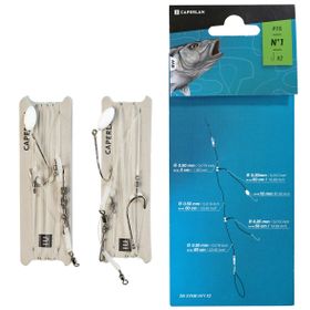 Decathlon Caperlan Balıkçılık 2 İğneli No: 1 SYMB HVY Surf Hazır Takım