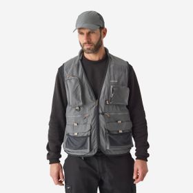 Decathlon Caperlan Gri Fv 500 Balıkçı Yeleği