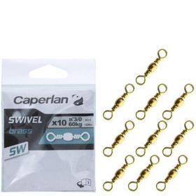 Decathlon Caperlan SWIVEL BRASS Deniz Balıkçılığı 10'lu Balıkçılık Fırdöndü