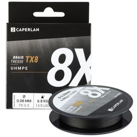 Decathlon Caperlan TX8 Gri 130 mm Balıkçılık Örgü Misina