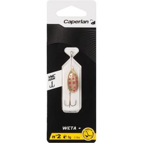 Decathlon Caperlan Weta 2 Kırmızı Noktalı Gümüş Kaşık
