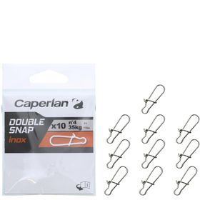 Decathlon Caperlan X10 Double Snap Paslanmaz Çelik Balıkçılık Klipsi