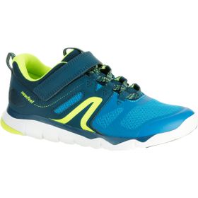Decathlon Çocuk Pw 540 Jr Sarı Mavi Cırt Cırtlı Spor Ayakkabı