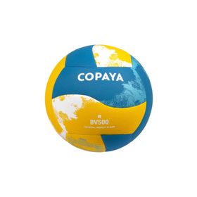 Decathlon Copaya Hibrit Sarı Mavi 500 Plaj Voleybolu Topu