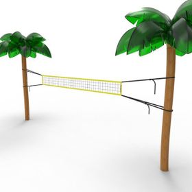 Decathlon Copaya Sarı BV100 Plaj Voleybolu Filesi