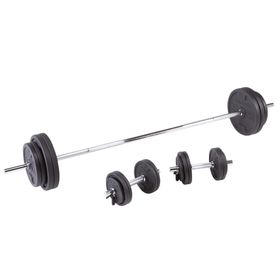 Decathlon Corength 93 kg Kas Geliştirme Ağırlık Seti