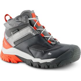 Decathlon Crossrock Quechua Gri Çocuk Su Geçirmez Bot