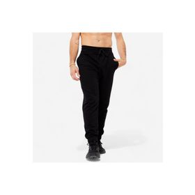 Decathlon Domyos 100 Fitness Hafif Antrenman Erkek Siyah Eşofman Altı