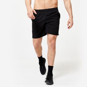 Decathlon Domyos 100 Fitness Kardiyo Erkek Siyah Spor Şortu
