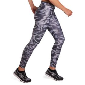 Decathlon Domyos 100 Fitness Siyah Kadın Kardiyo Taytı