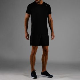 Decathlon Domyos 100 Siyah Erkek Kardiyo Fitness Şortu