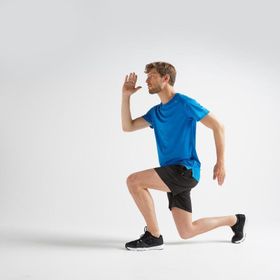 Decathlon Domyos 100 Siyah Erkek Kardiyo Fitness Şortu